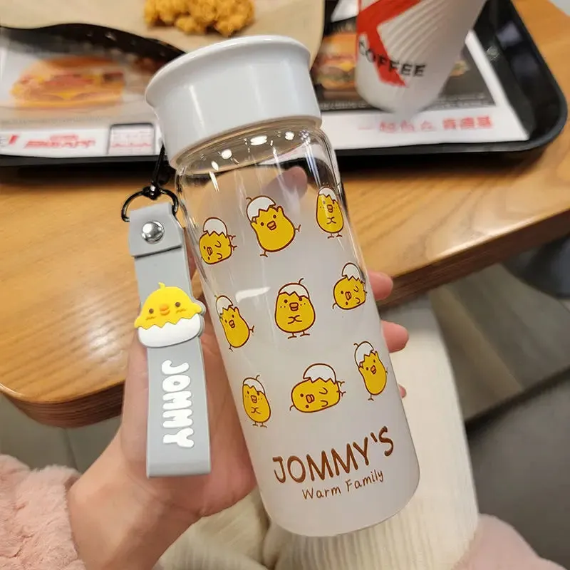 150/400ml KShoppu Mini Kawaii Glass Water Bottle