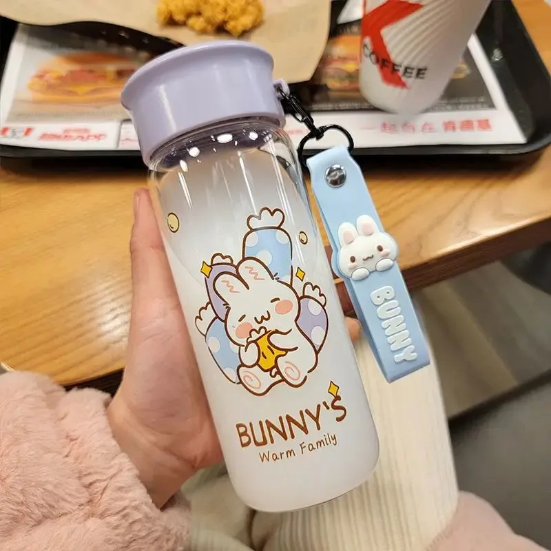 150/400ml KShoppu Mini Kawaii Glass Water Bottle
