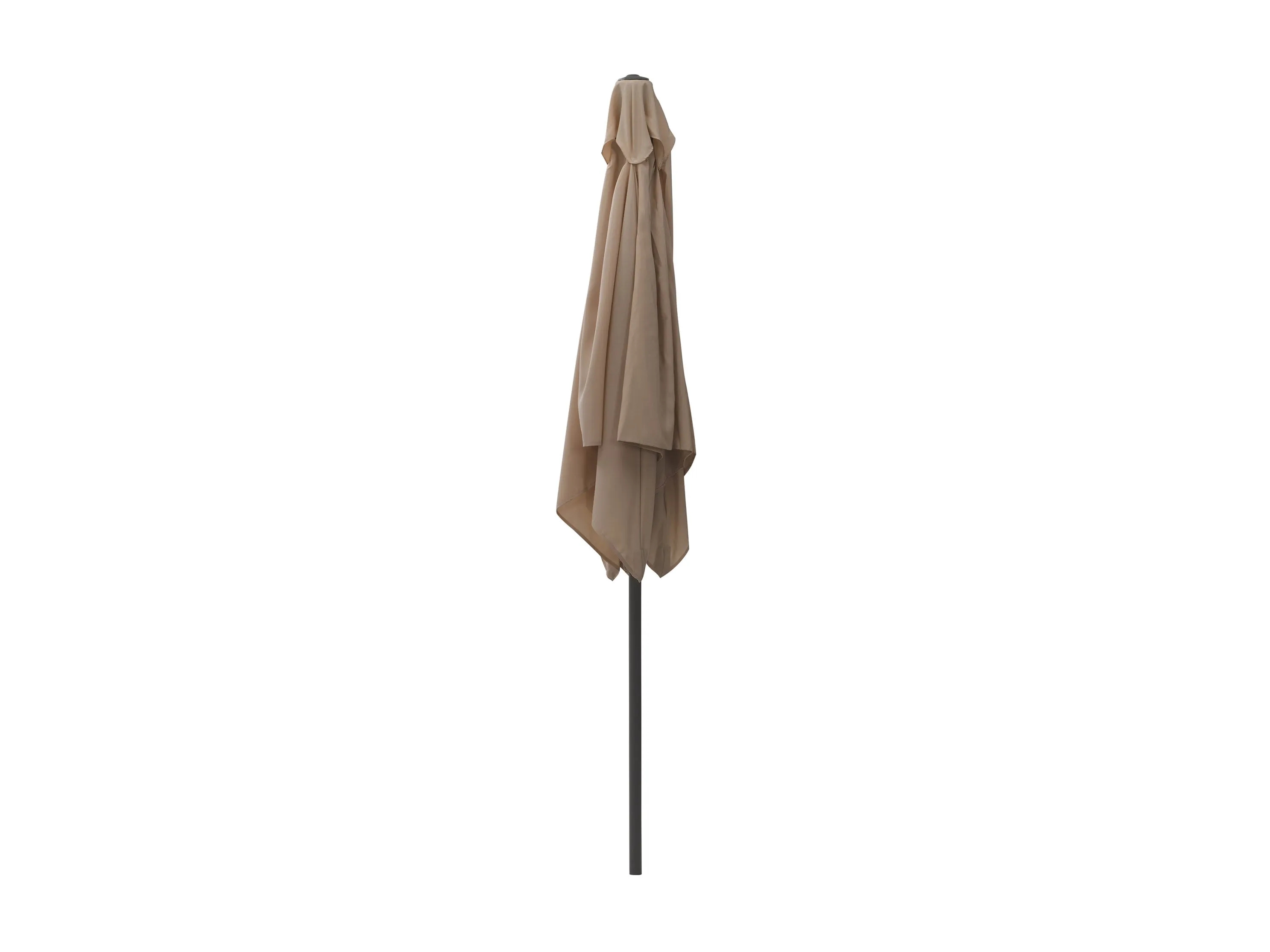9ft Square Brown Patio Umbrella