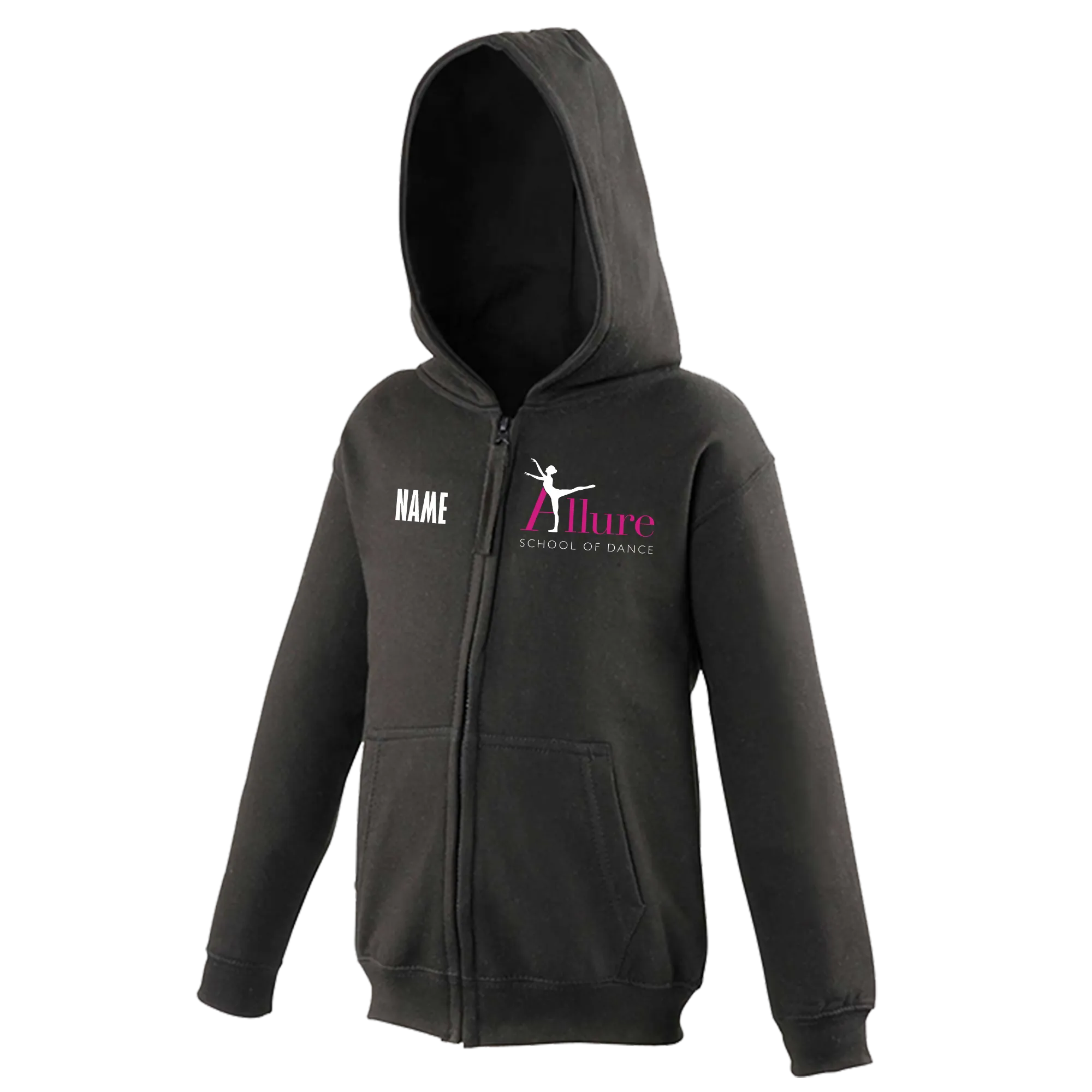 Allure School of Dance Womens Adults Zoodie