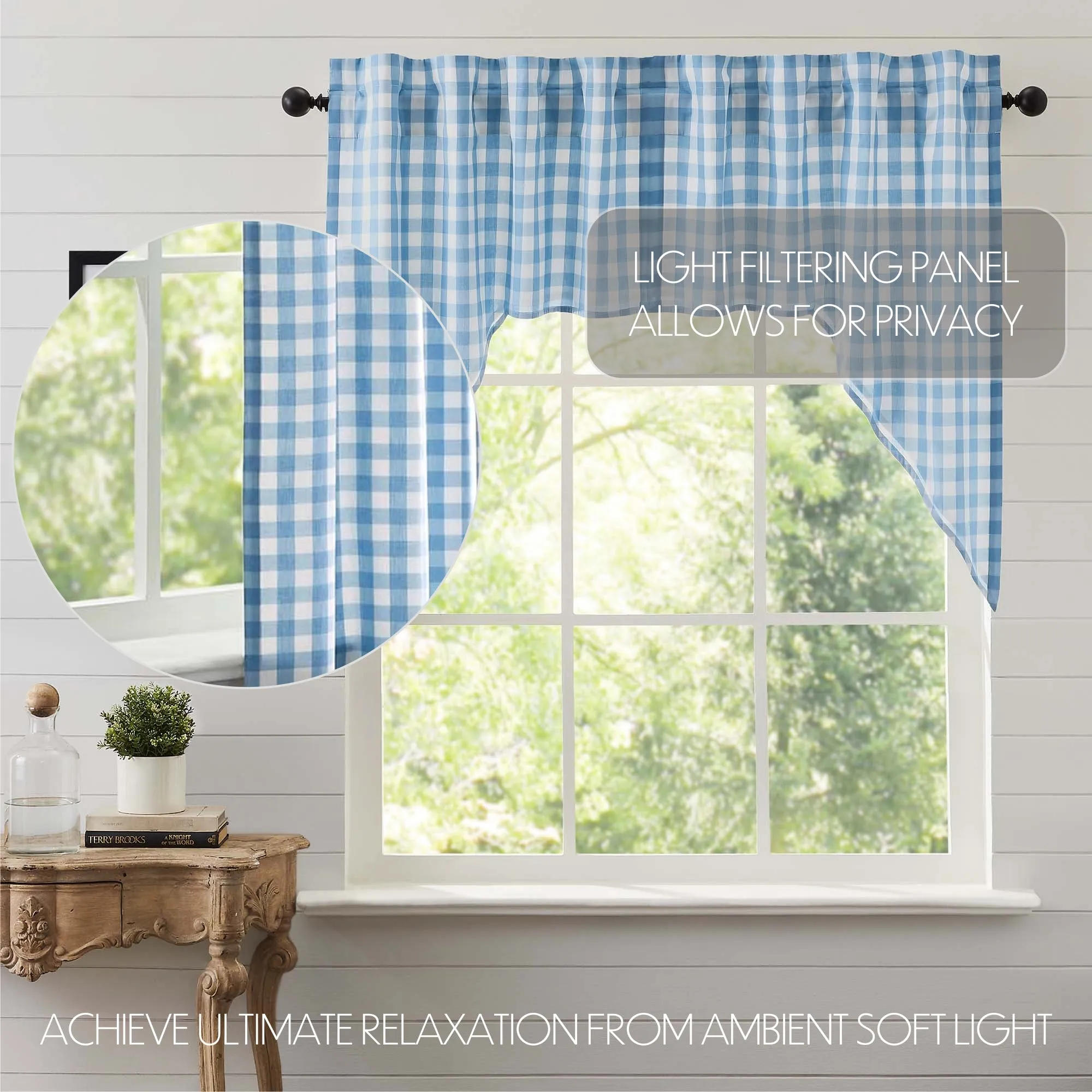 Annie Buffalo Check Swag Set of 2