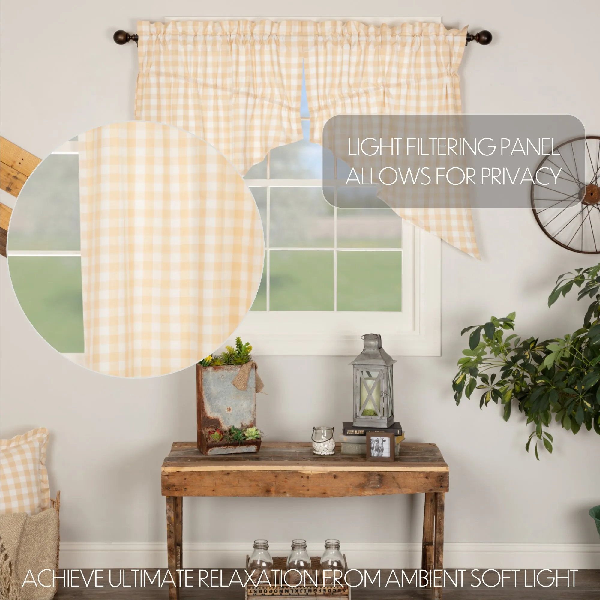 Annie Buffalo Check Swag Set of 2