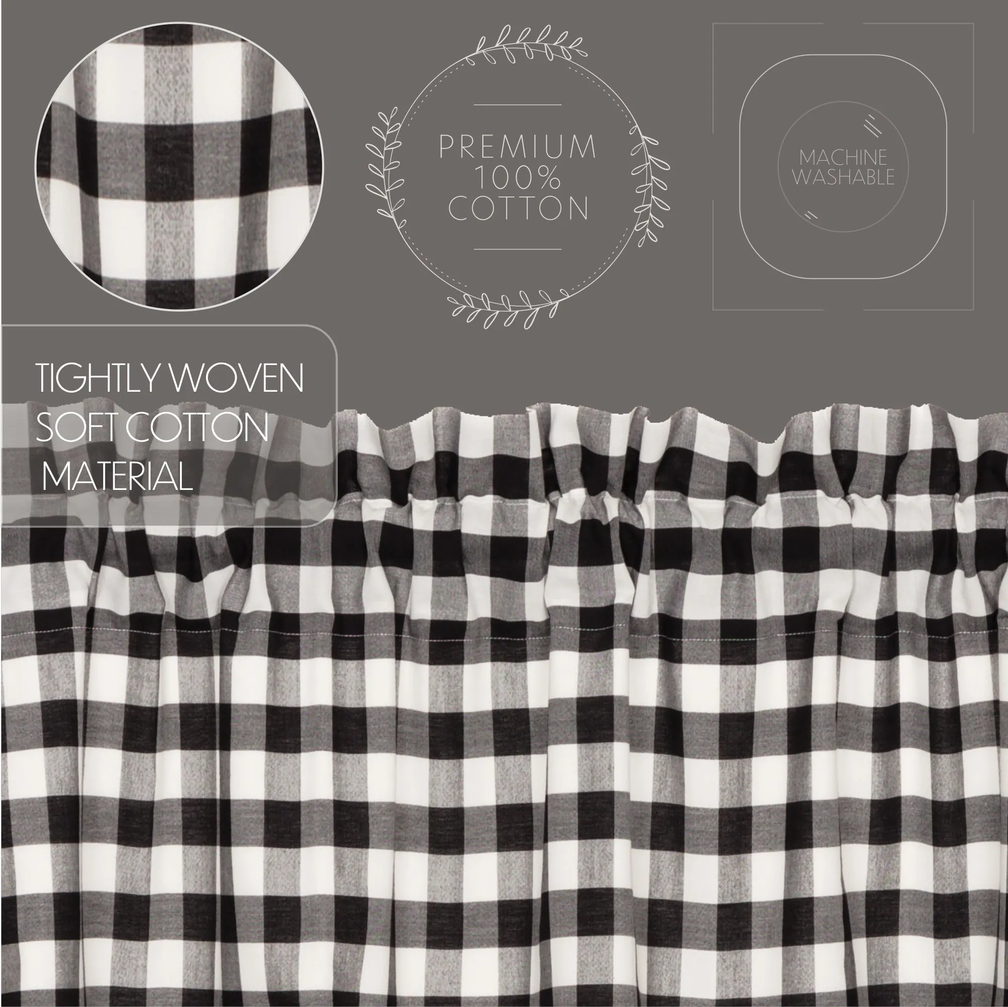 Annie Buffalo Check Swag Set of 2