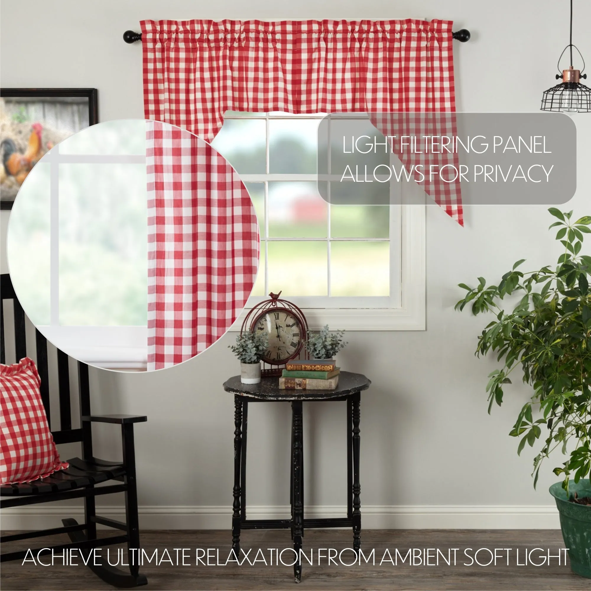 Annie Buffalo Check Swag Set of 2