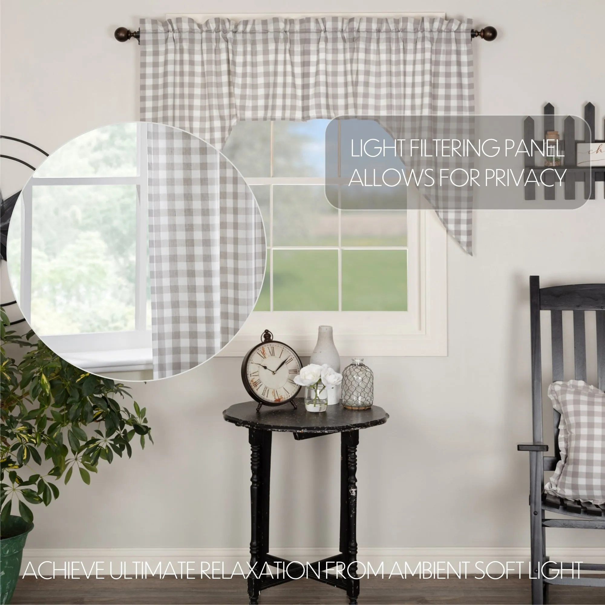 Annie Buffalo Check Swag Set of 2