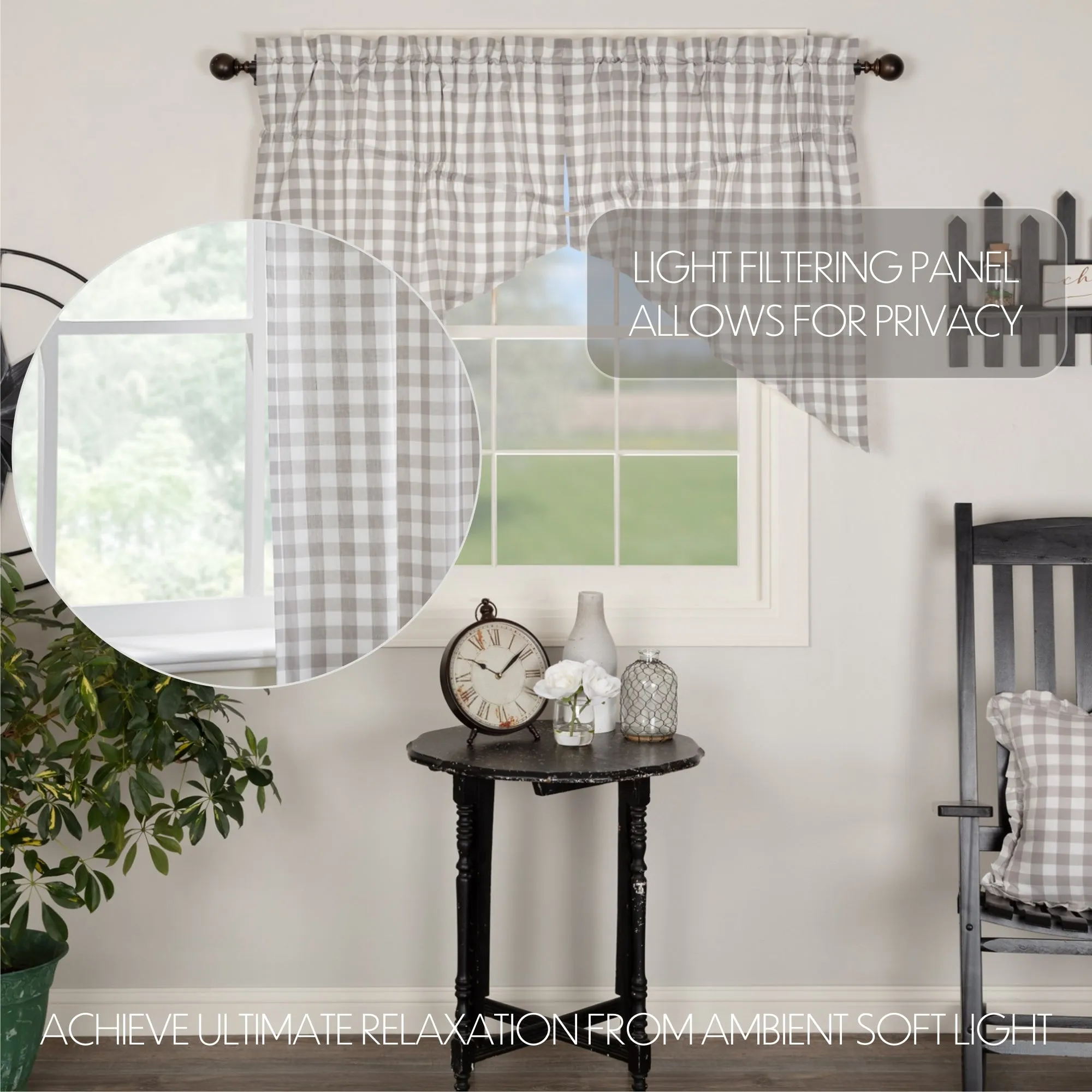 Annie Buffalo Check Swag Set of 2
