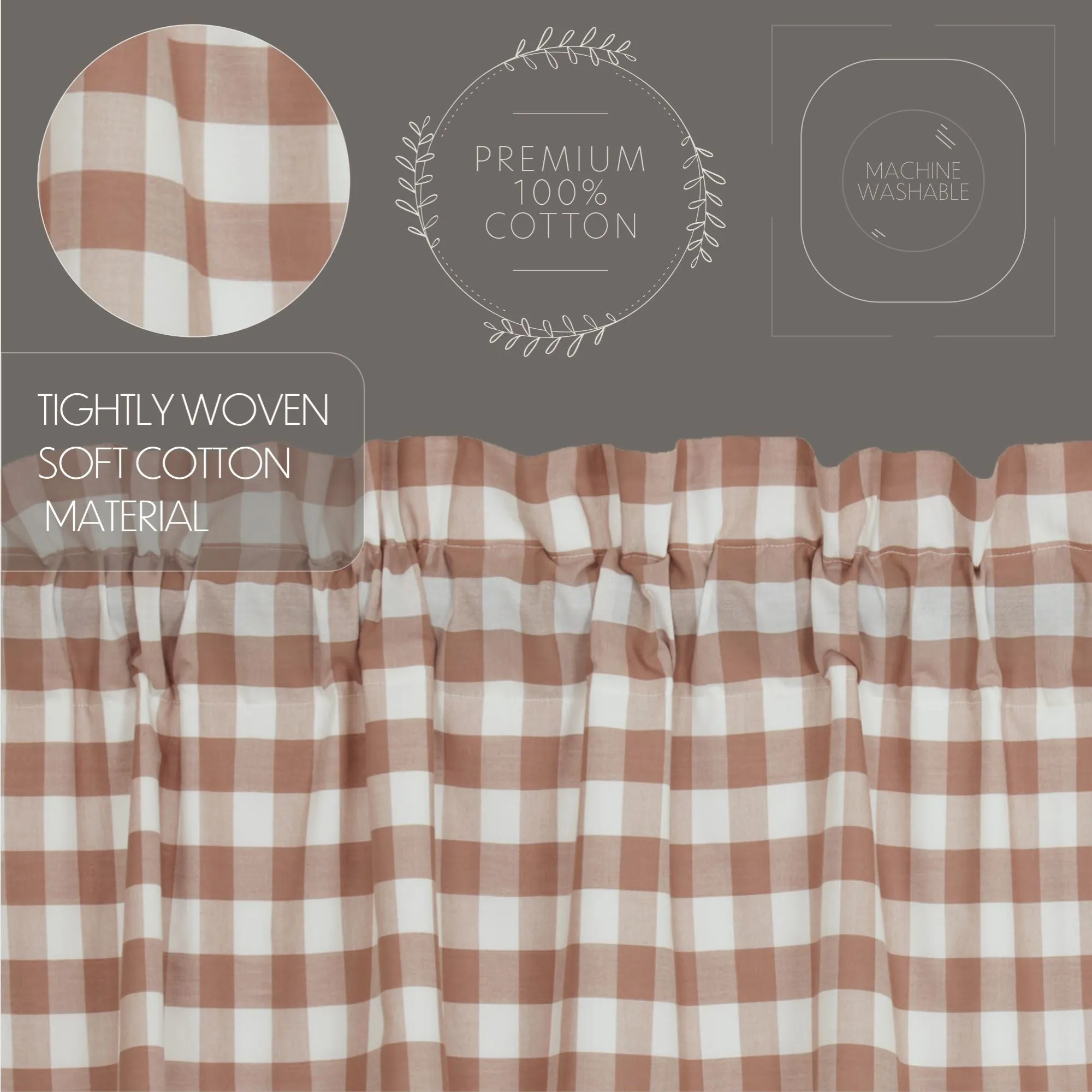 Annie Buffalo Check Swag Set of 2