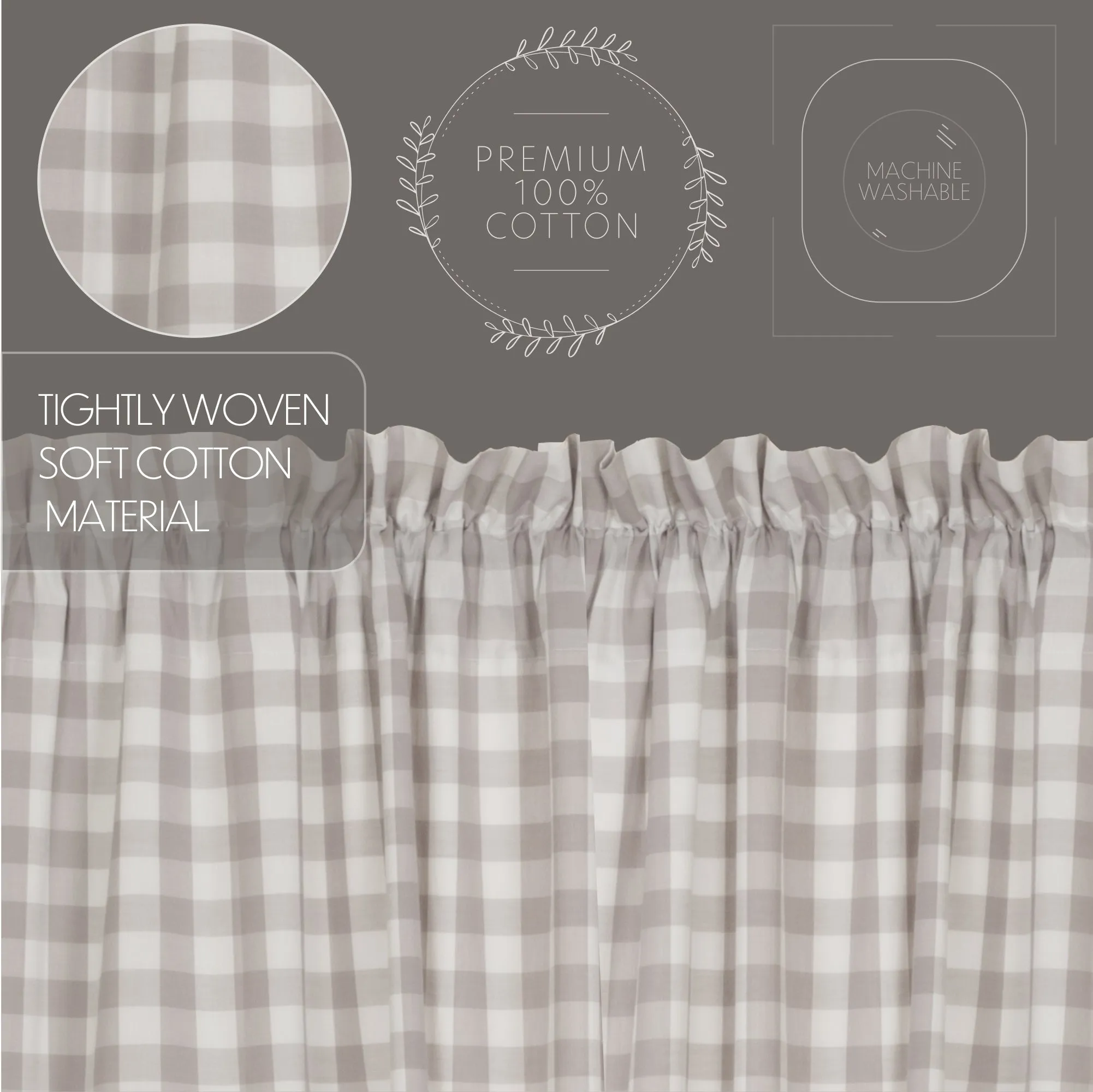 Annie Buffalo Check Swag Set of 2