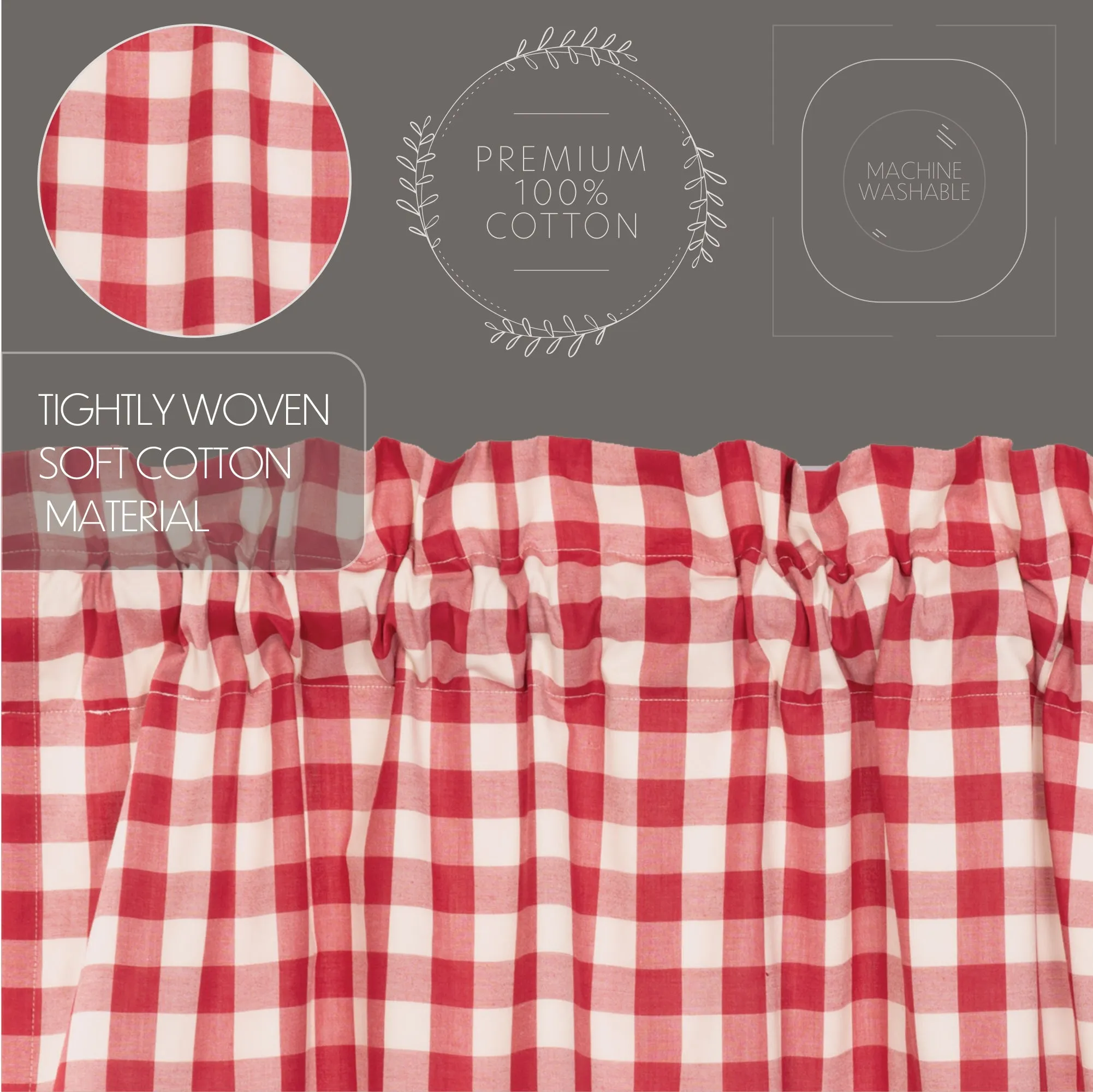 Annie Buffalo Check Swag Set of 2