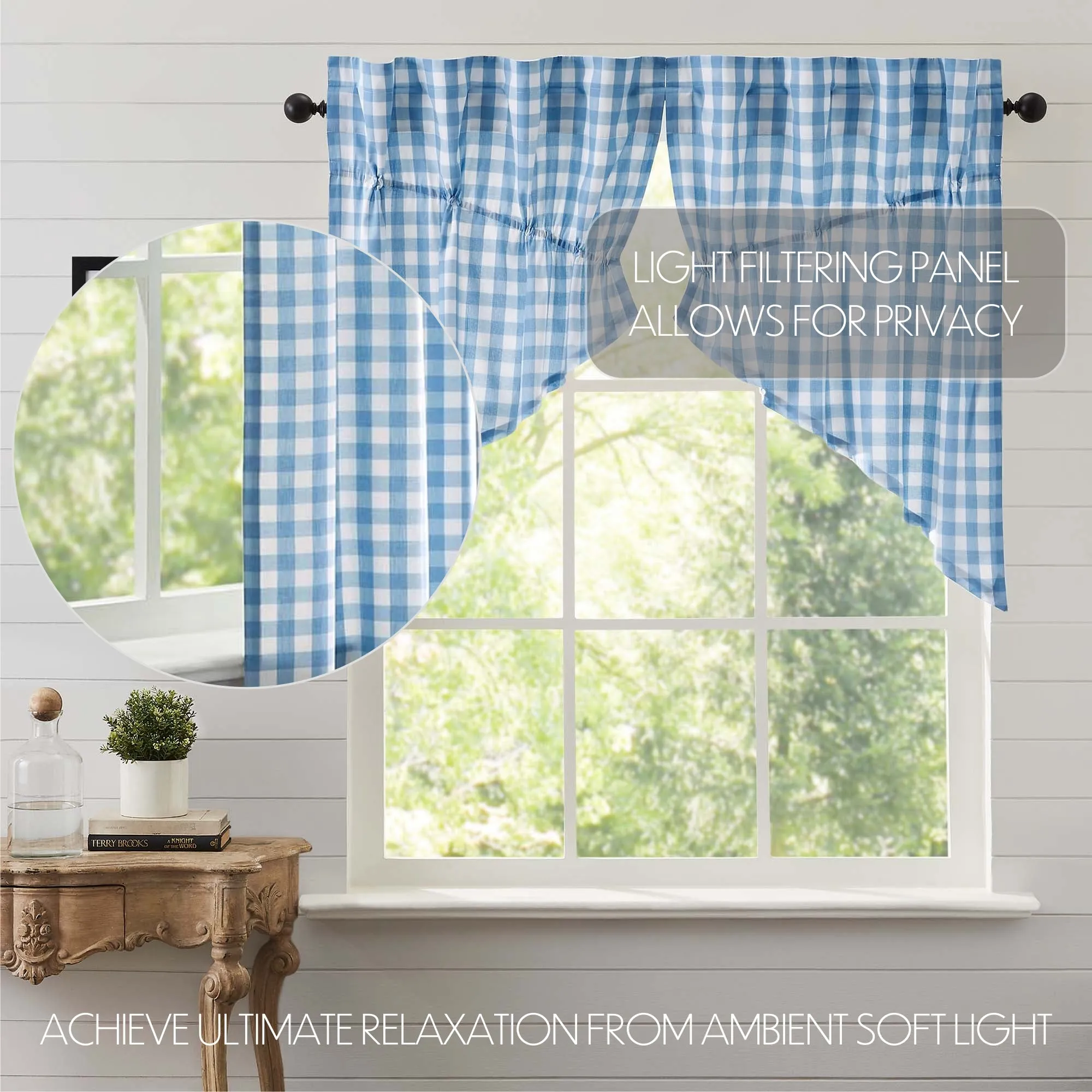 Annie Buffalo Check Swag Set of 2