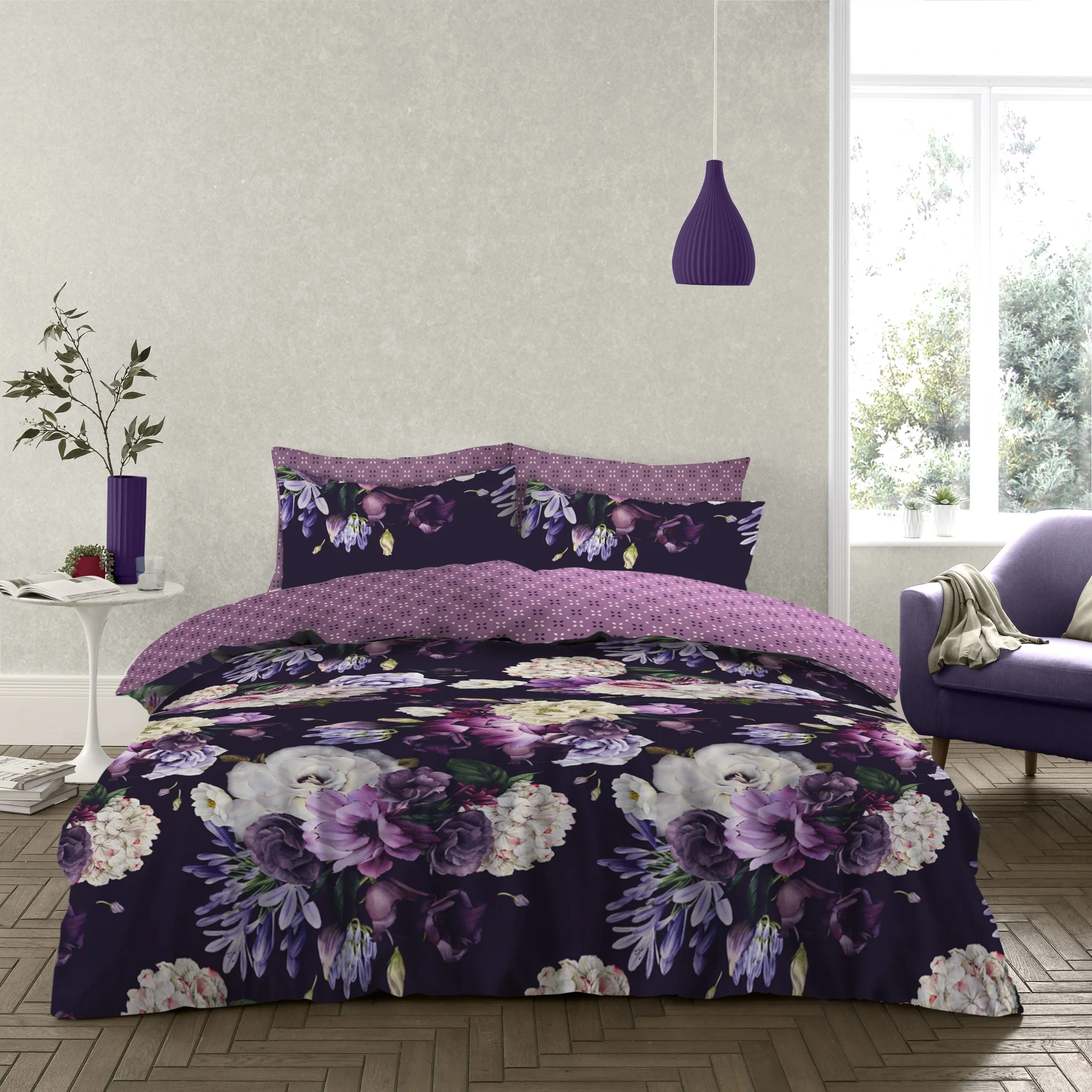 Austen Printed Complete Duvet Set