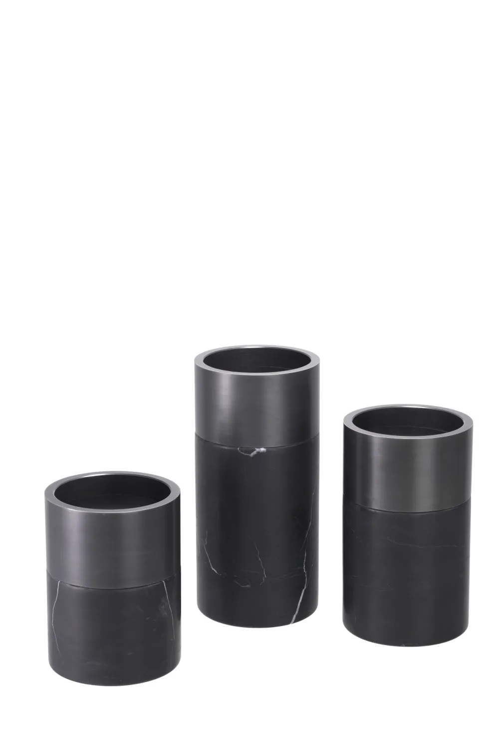Bronze Candle Holder Set (3) | Eichholtz Sierra