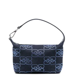 Butterfly Small Pouch Denim