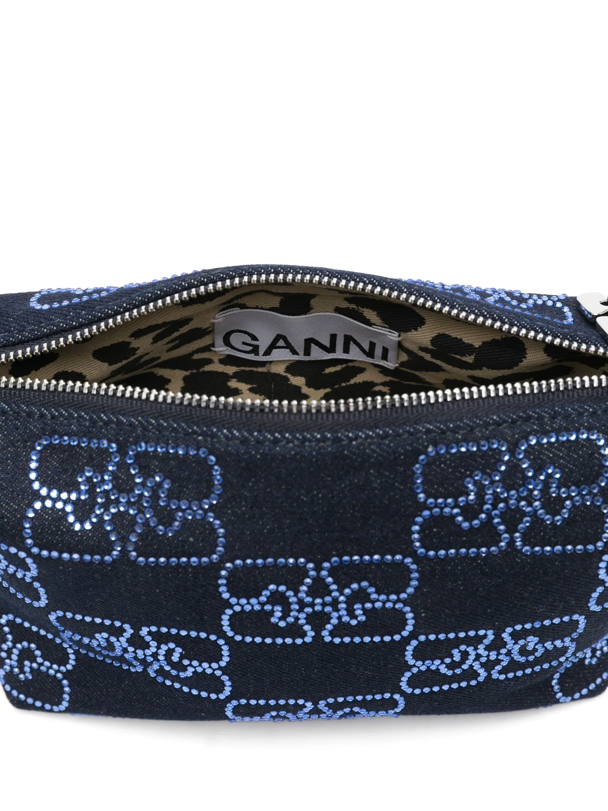 Butterfly Small Pouch Denim