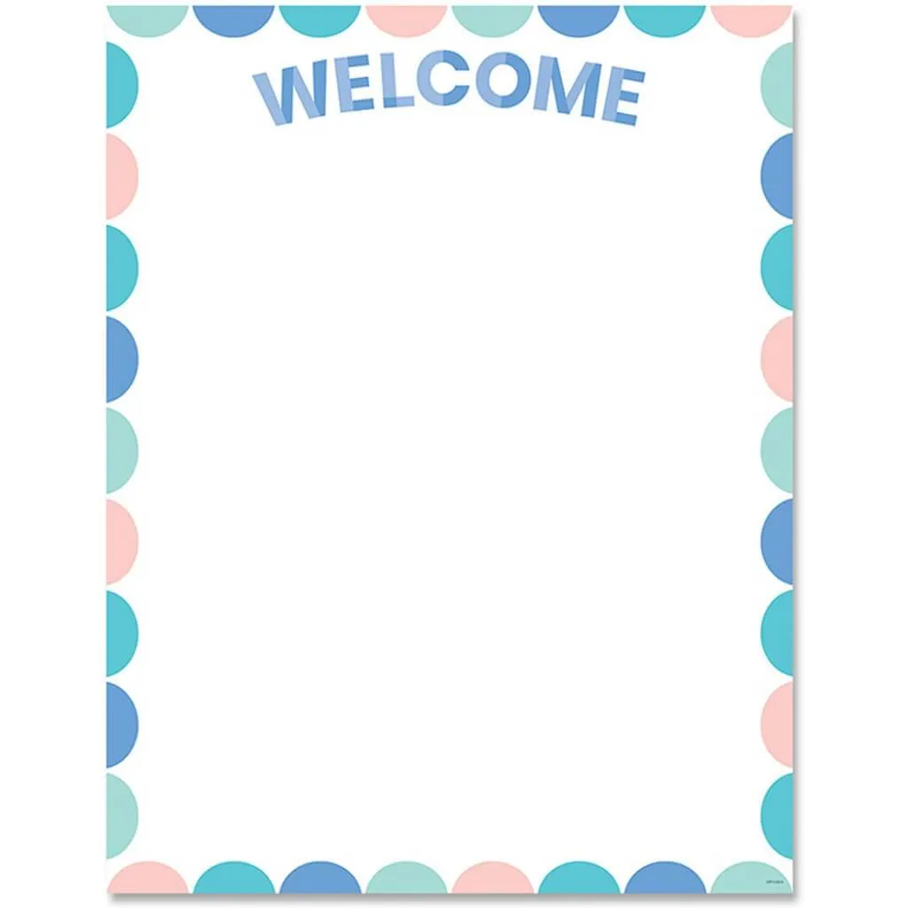 Calm & Cool Welcome Chart