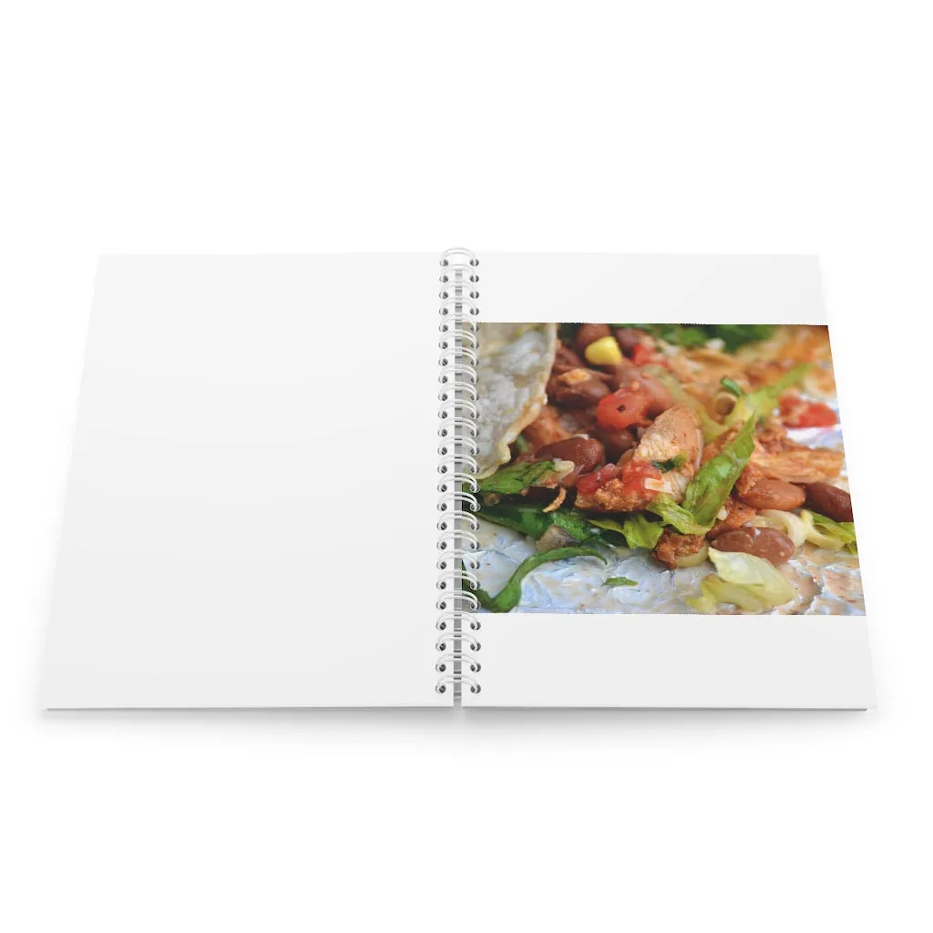 Chicken Burrito Spiral Notebook