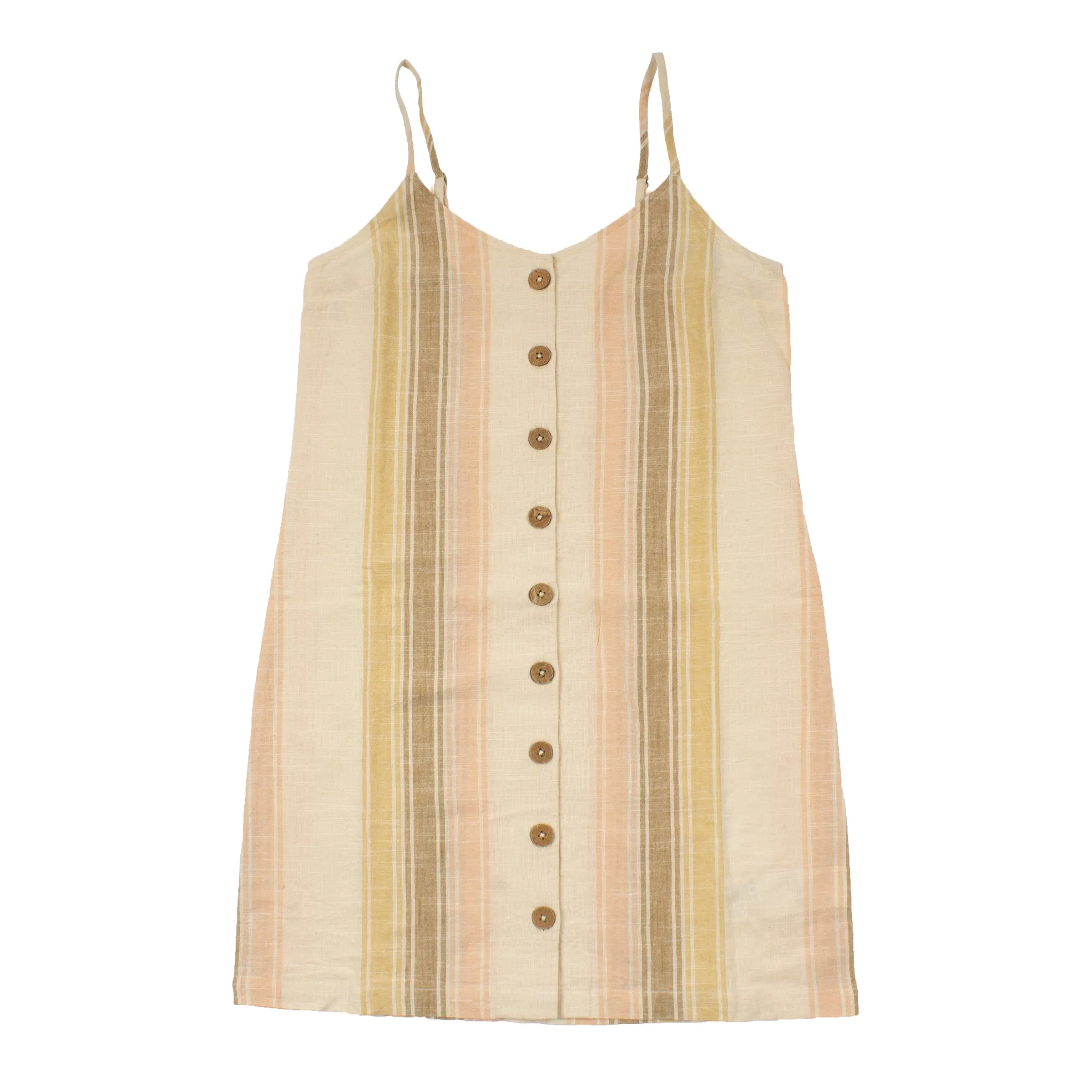 Classic Surf Stripe Button Through Dress (Past Season)