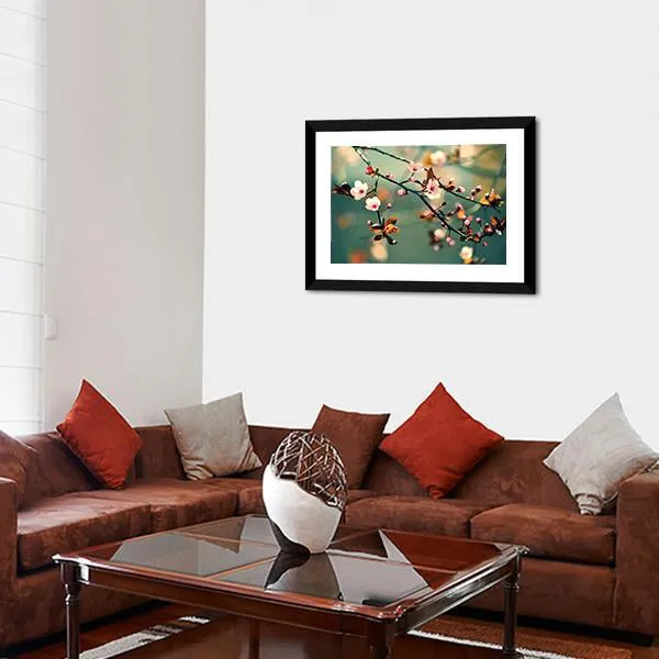 Flowering Japanese Cherry Canvas Wall Art
