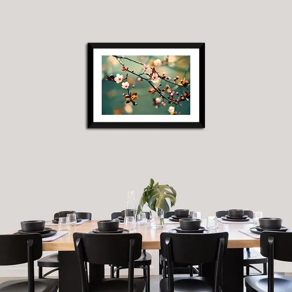 Flowering Japanese Cherry Canvas Wall Art