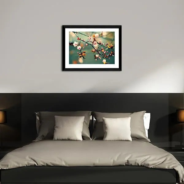 Flowering Japanese Cherry Canvas Wall Art