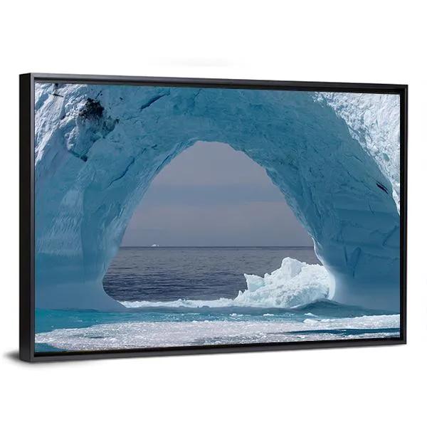 Iceberg Arch  Atlantic Ocean Canvas Wall Art