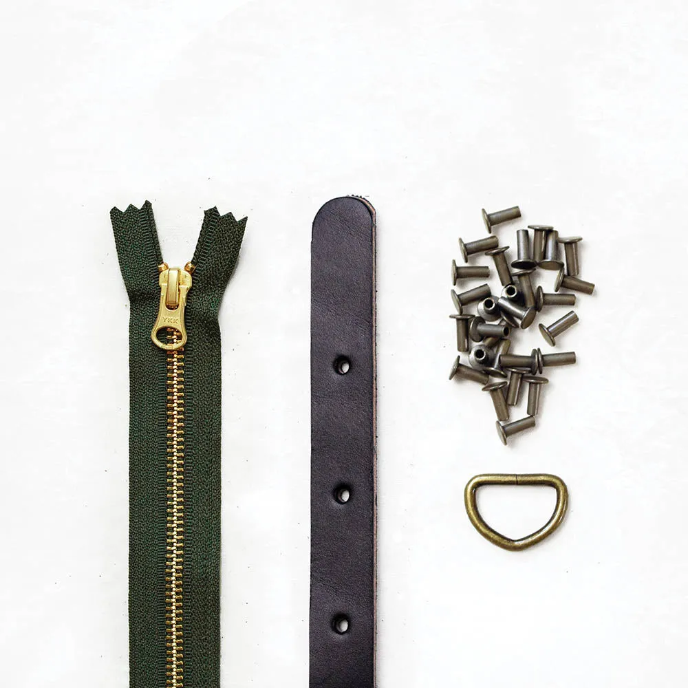 Maywood - Black Leather   Hardware Kit