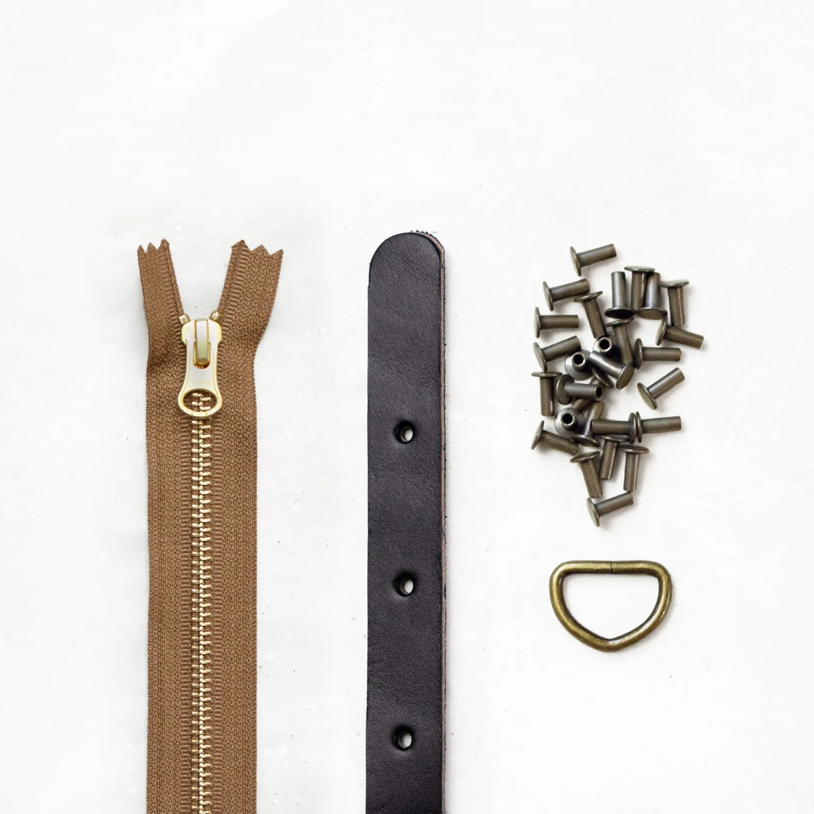 Maywood - Black Leather   Hardware Kit