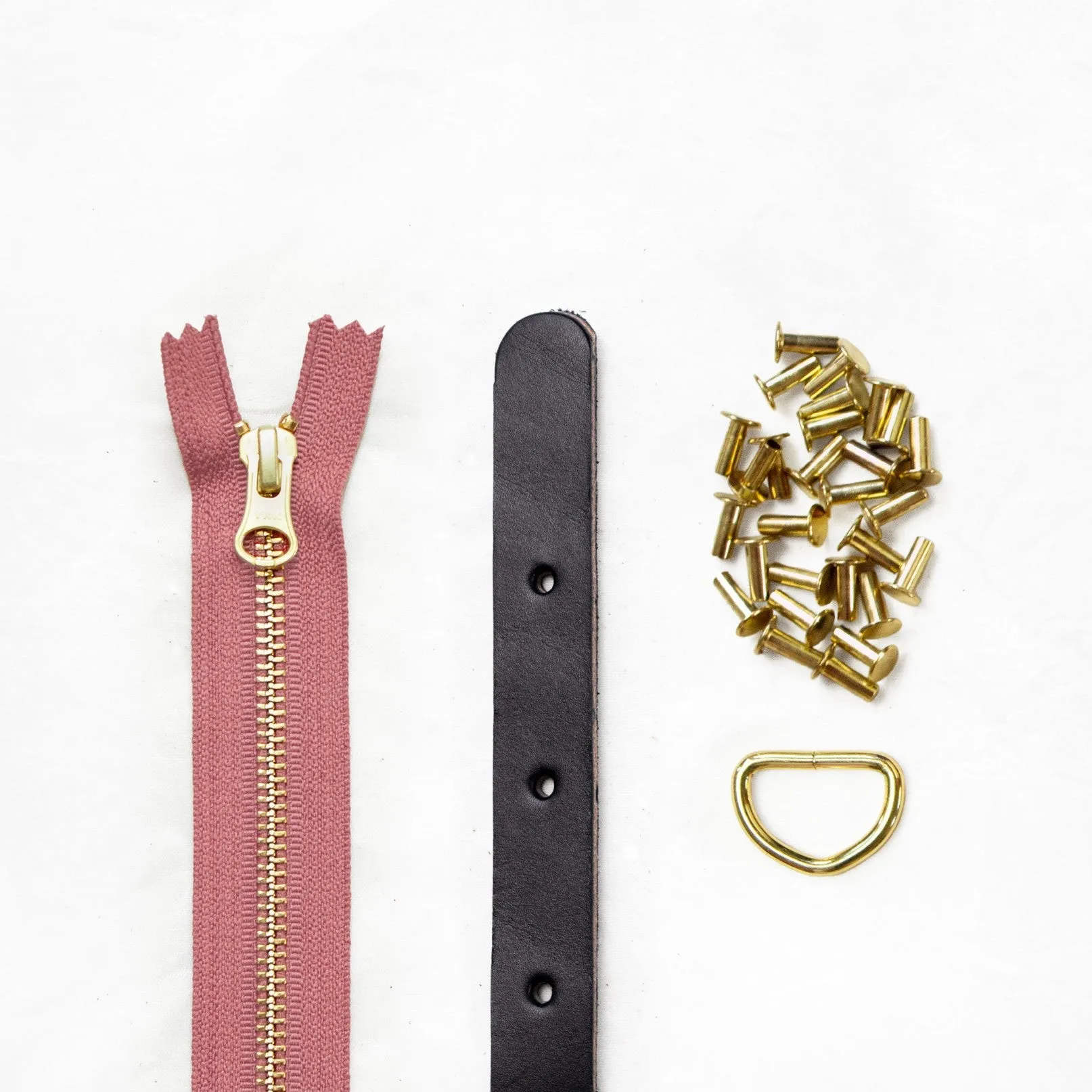 Maywood - Black Leather   Hardware Kit