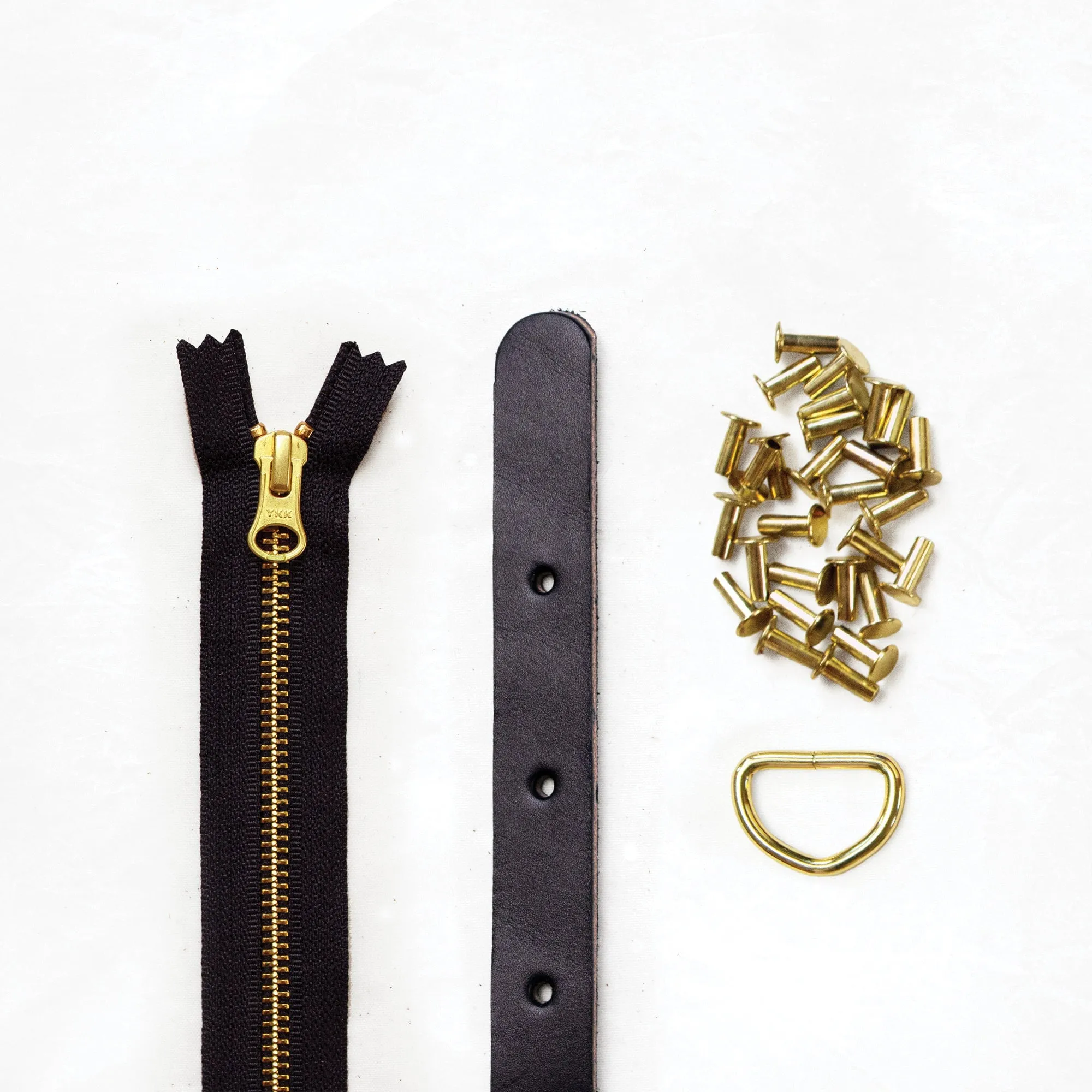 Maywood - Black Leather   Hardware Kit