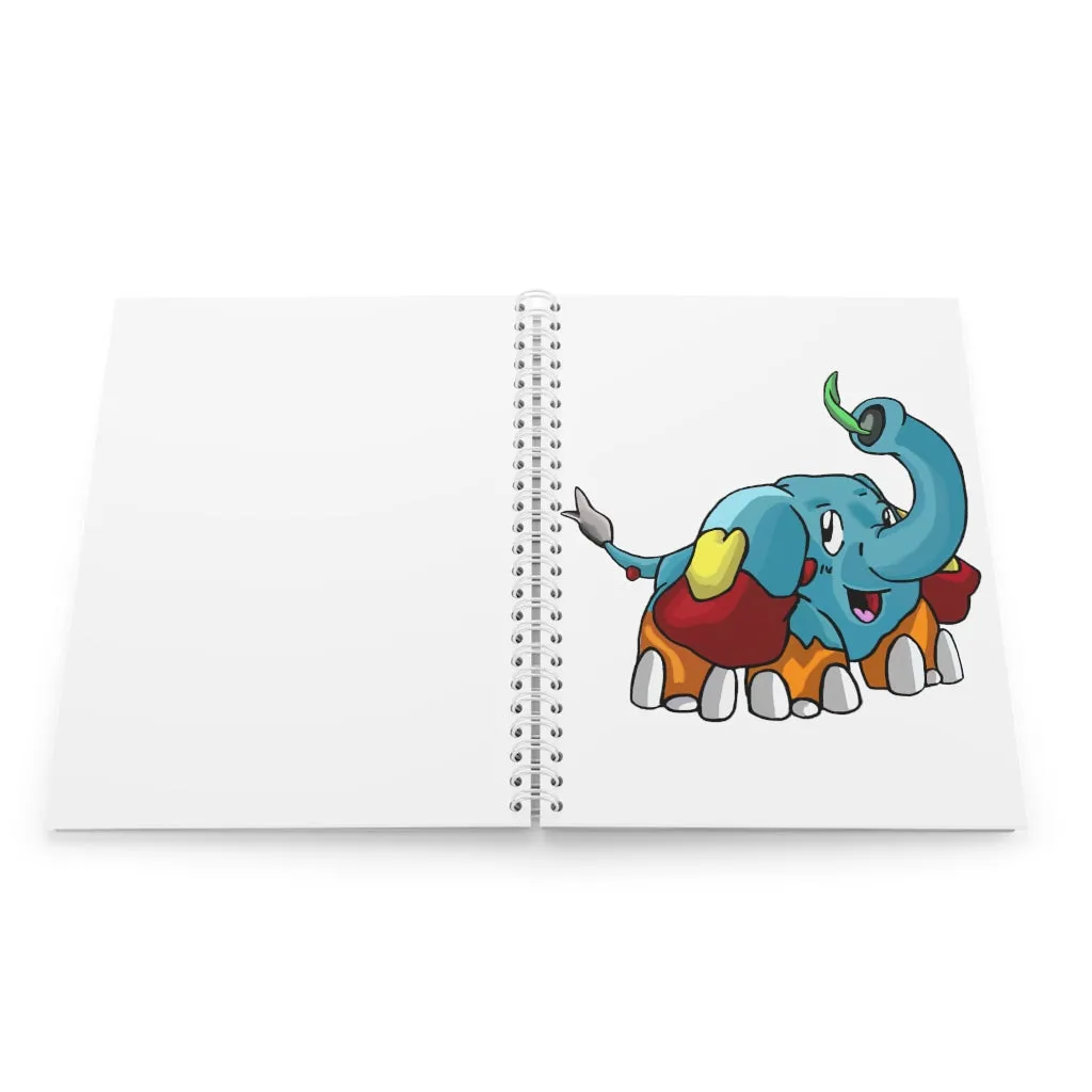 Mudphant Spiral Notebook