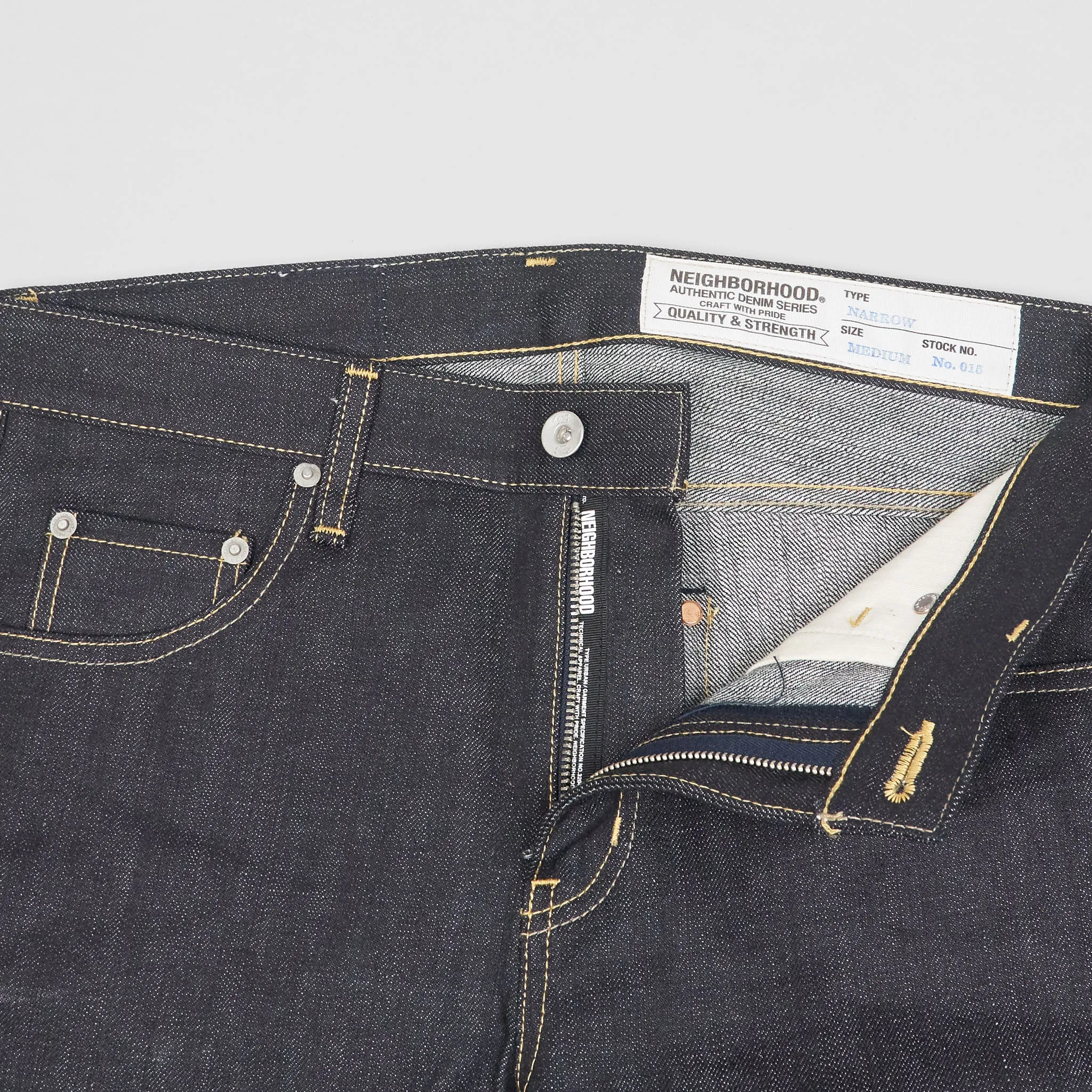 Neighborhood 5-Pocket Slim Narrow 14oz. Jeans