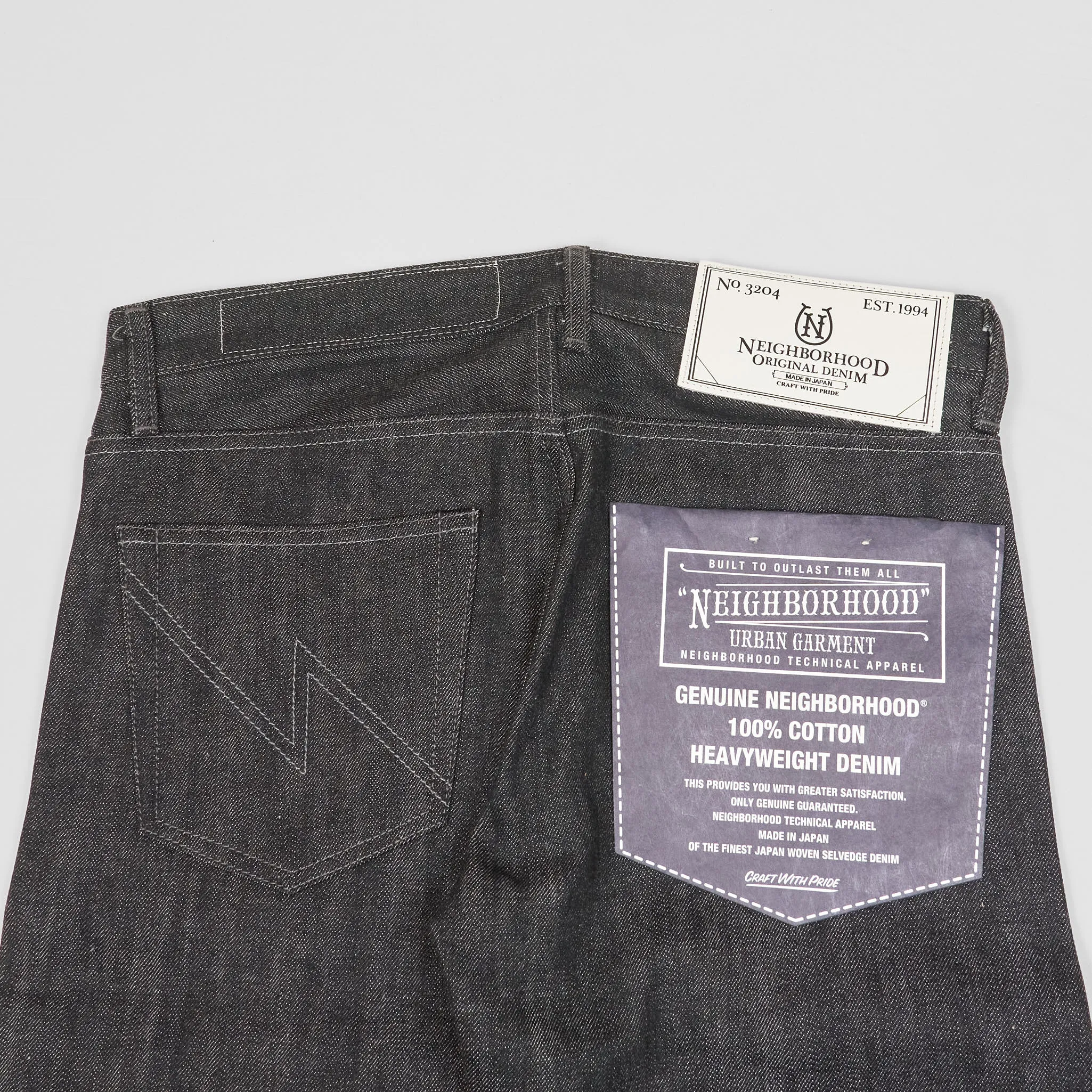 Neighborhood 5-Pocket Slim Narrow 14oz. Jeans