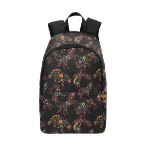 Neon Floral Animals Backpack for Adult