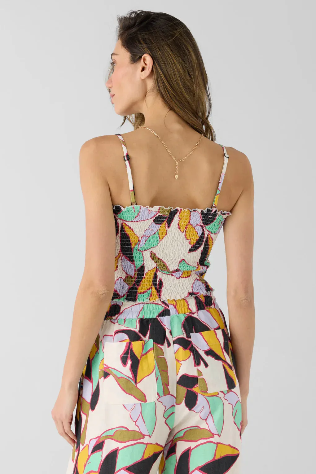Sol Angeles Gillian Floral Tank