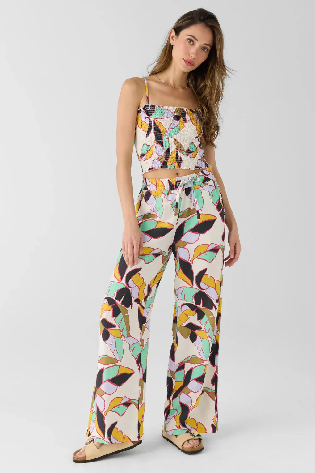 Sol Angeles Gillian Floral Tank