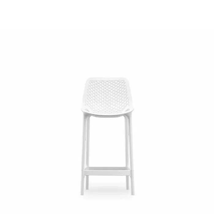 Soprano Outdoor Barstool 650sh - Stackable (Black or White)
